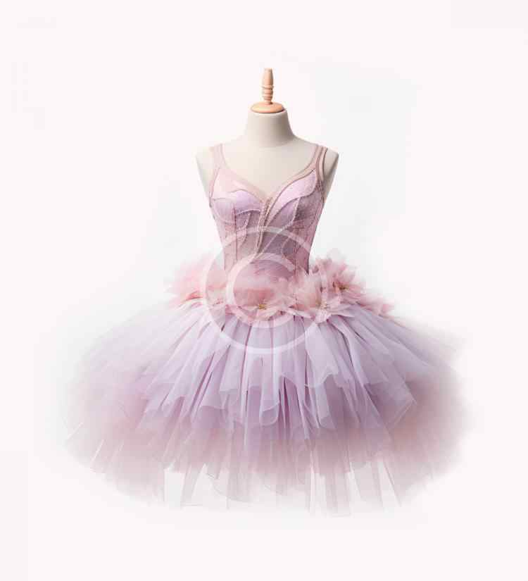 Purple ballet tutu